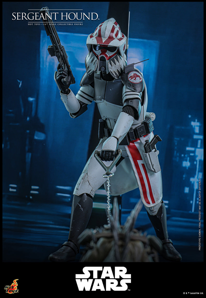 Load image into Gallery viewer, Hot Toys - Star Wars The Clone Wars - Sergeant Hound
