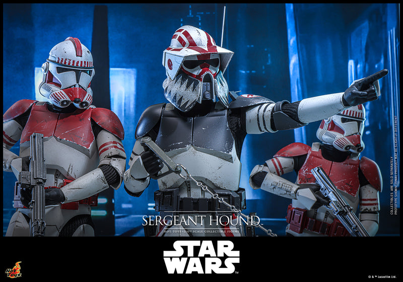 Load image into Gallery viewer, Hot Toys - Star Wars The Clone Wars - Sergeant Hound
