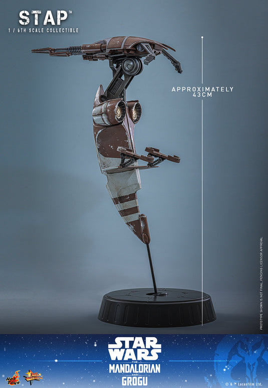 Hot Toys - Star Wars: The Mandalorian & Grogu - STAP (MMS886)