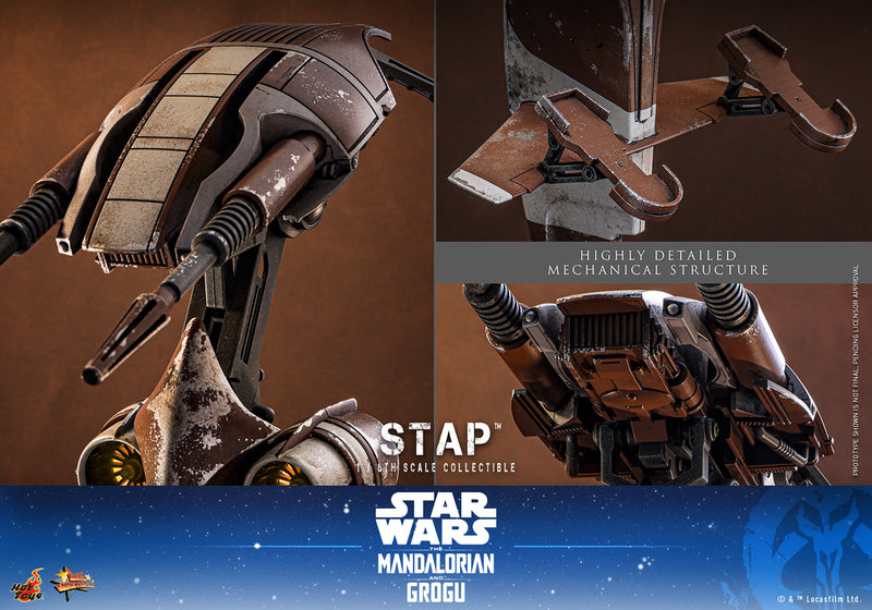 Load image into Gallery viewer, Hot Toys - Star Wars: The Mandalorian &amp; Grogu - STAP (MMS886)
