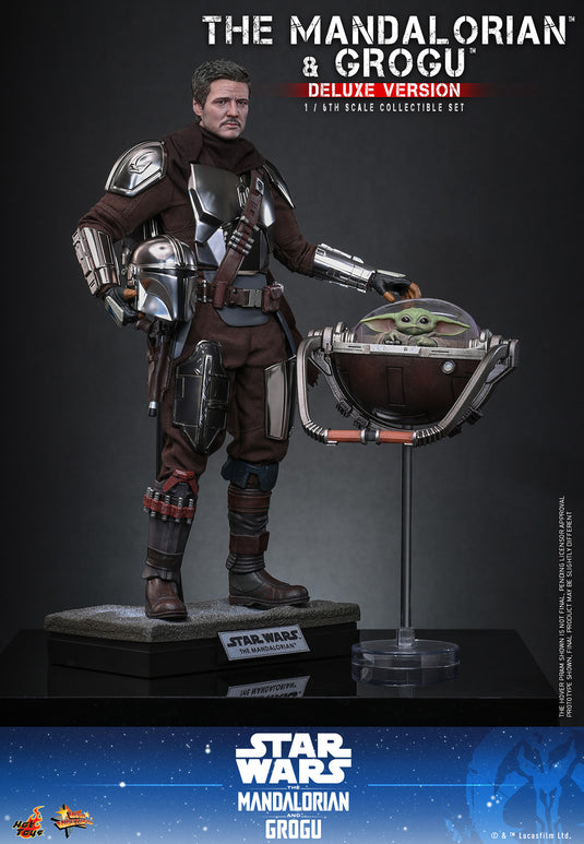 Hot Toys - Star Wars: The Mandalorian & Grogu - The Mandalorian and Grogu (Deluxe) (MMS872)