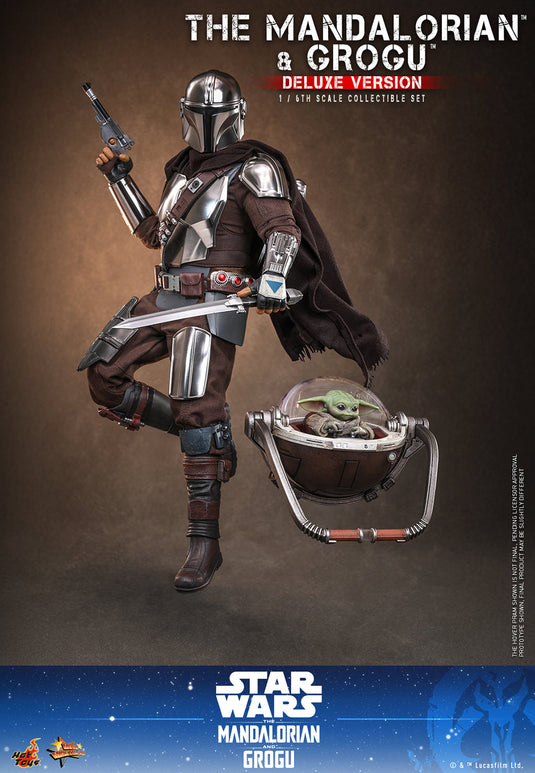 Hot Toys - Star Wars: The Mandalorian & Grogu - The Mandalorian and Grogu (Deluxe) (MMS872)