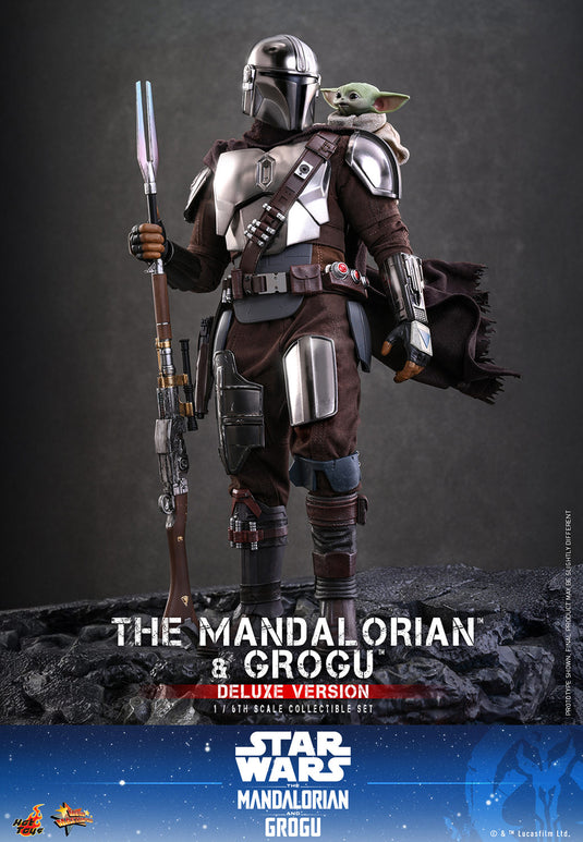Hot Toys - Star Wars: The Mandalorian & Grogu - The Mandalorian and Grogu (Deluxe) (MMS872)
