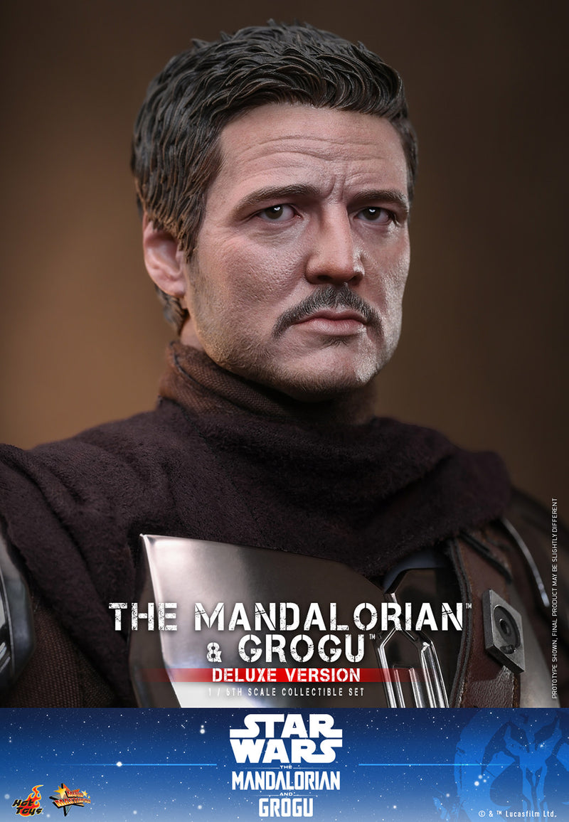 Load image into Gallery viewer, Hot Toys - Star Wars: The Mandalorian &amp; Grogu - The Mandalorian and Grogu (Deluxe) (MMS872)
