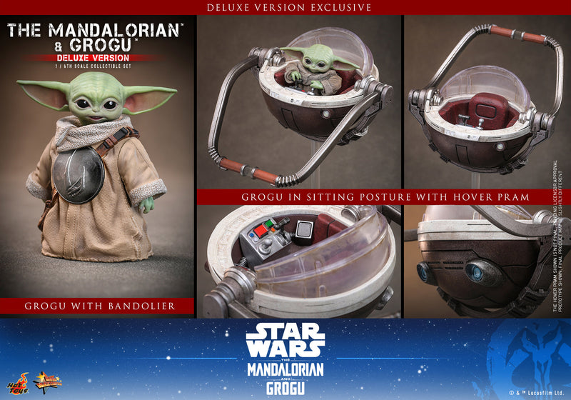 Load image into Gallery viewer, Hot Toys - Star Wars: The Mandalorian &amp; Grogu - The Mandalorian and Grogu (Deluxe) (MMS872)
