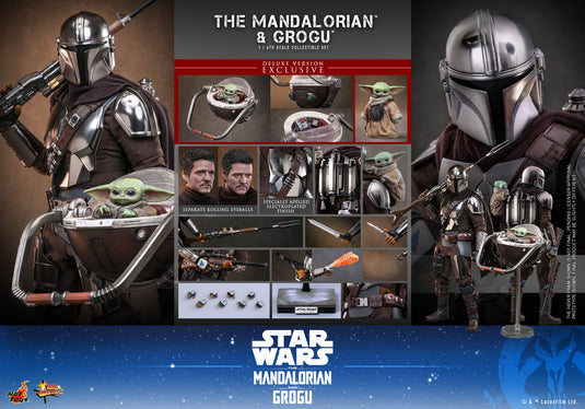 Hot Toys - Star Wars: The Mandalorian & Grogu - The Mandalorian and Grogu (Deluxe) (MMS872)