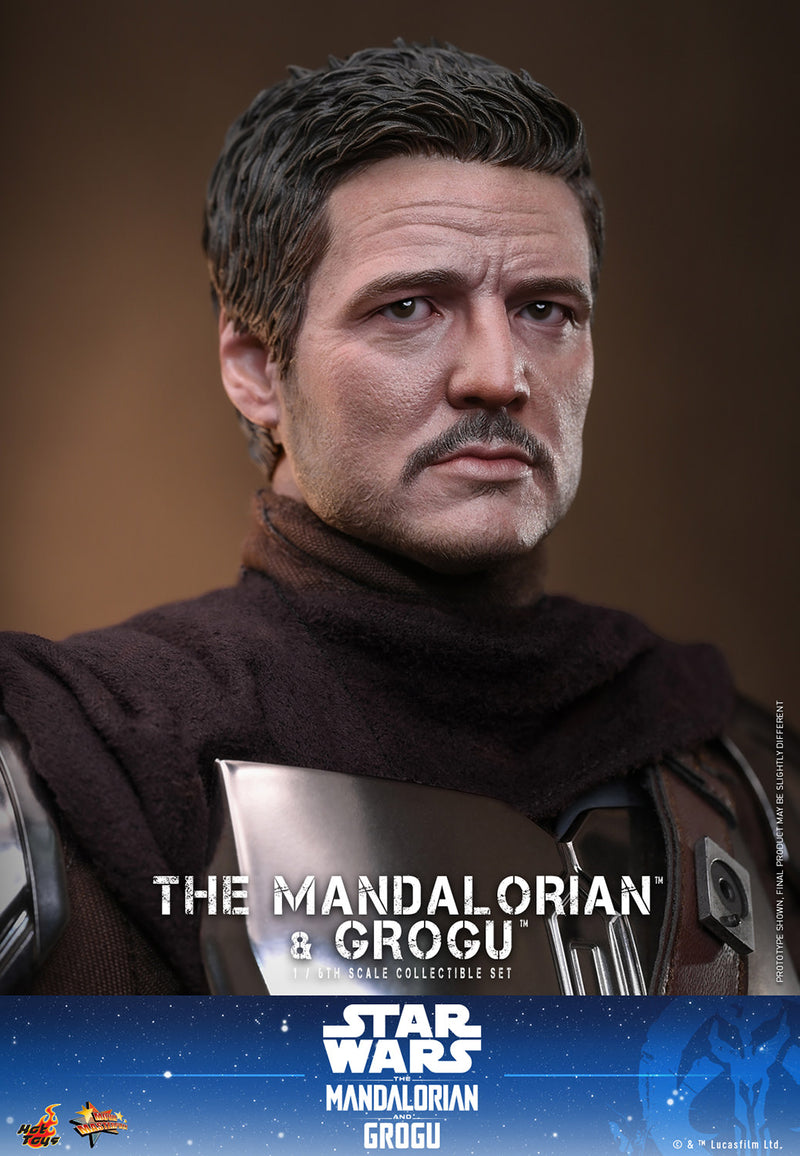 Load image into Gallery viewer, Hot Toys - Star Wars: The Mandalorian &amp; Grogu - The Mandalorian and Grogu (MMS871)
