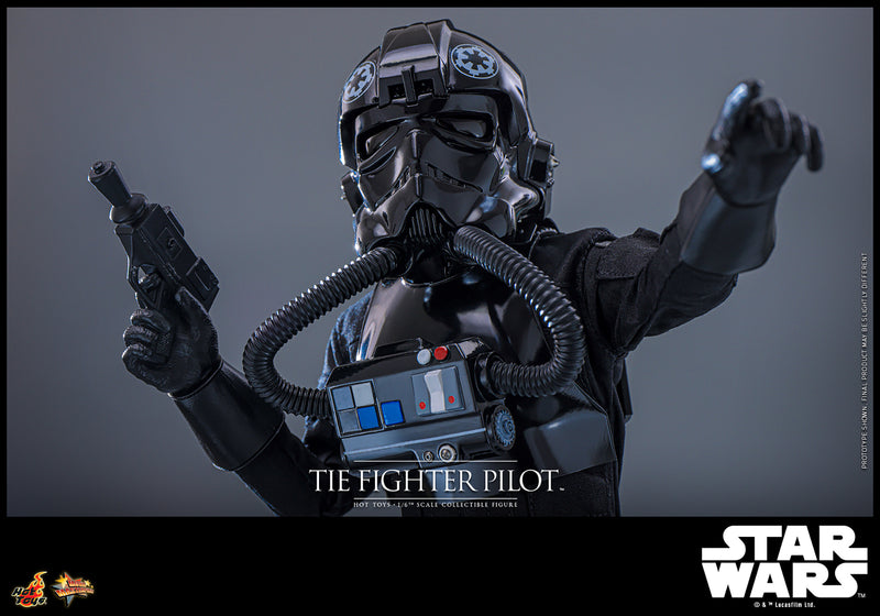 Load image into Gallery viewer, Hot Toys - Star Wars A New Hope - TIE Fighter Pilot

