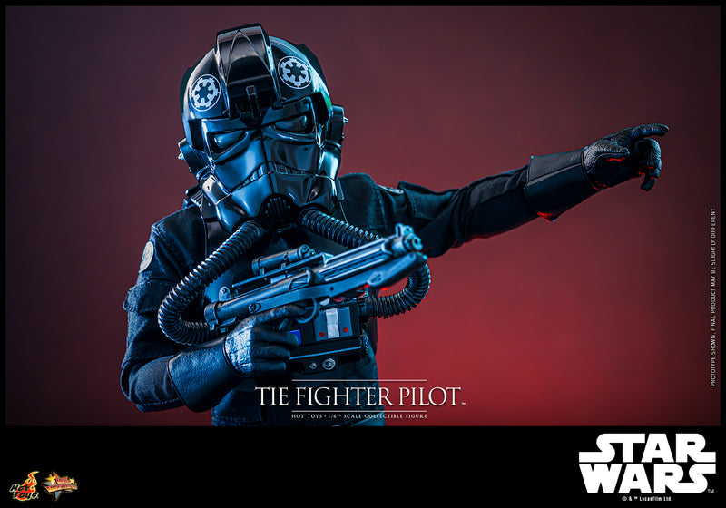 Load image into Gallery viewer, Hot Toys - Star Wars A New Hope - TIE Fighter Pilot
