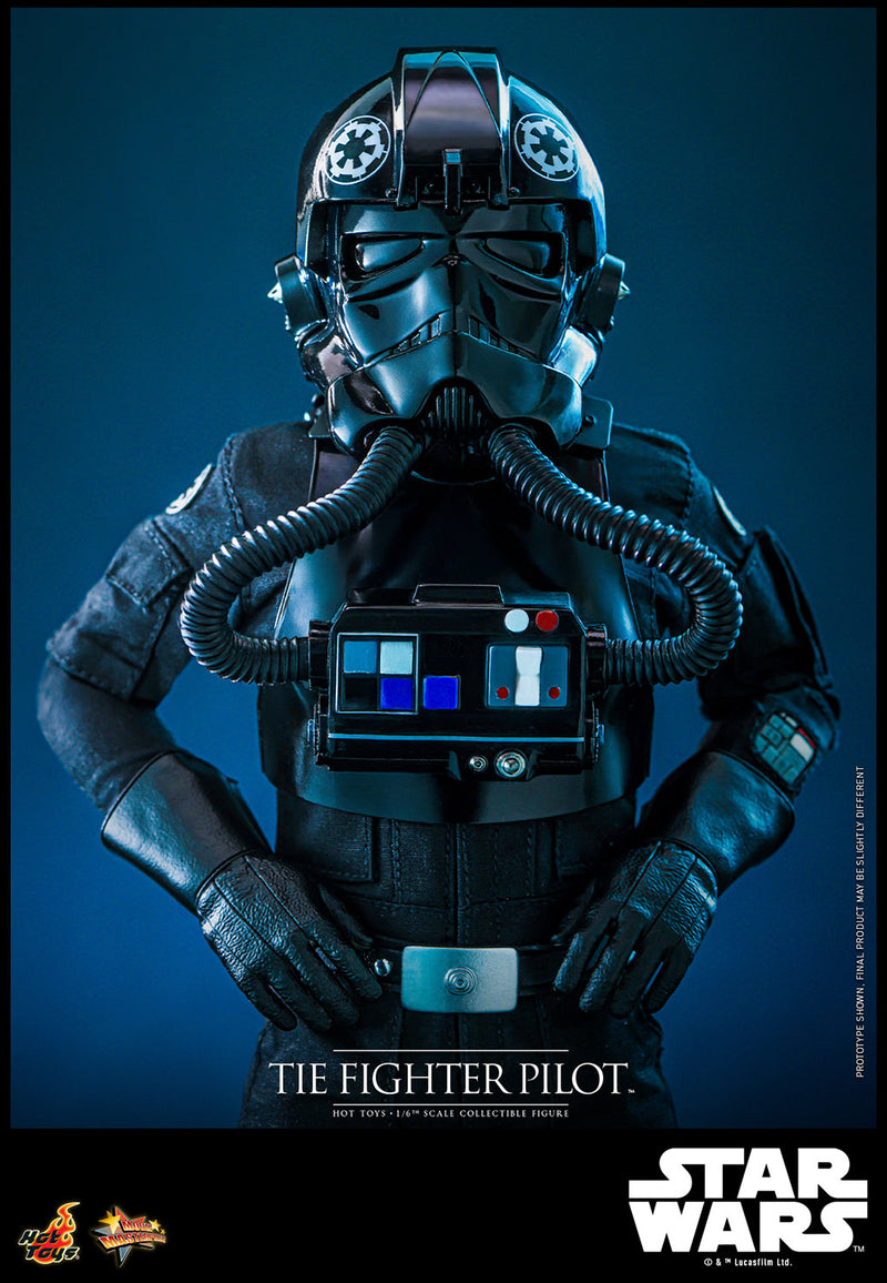 Load image into Gallery viewer, Hot Toys - Star Wars A New Hope - TIE Fighter Pilot
