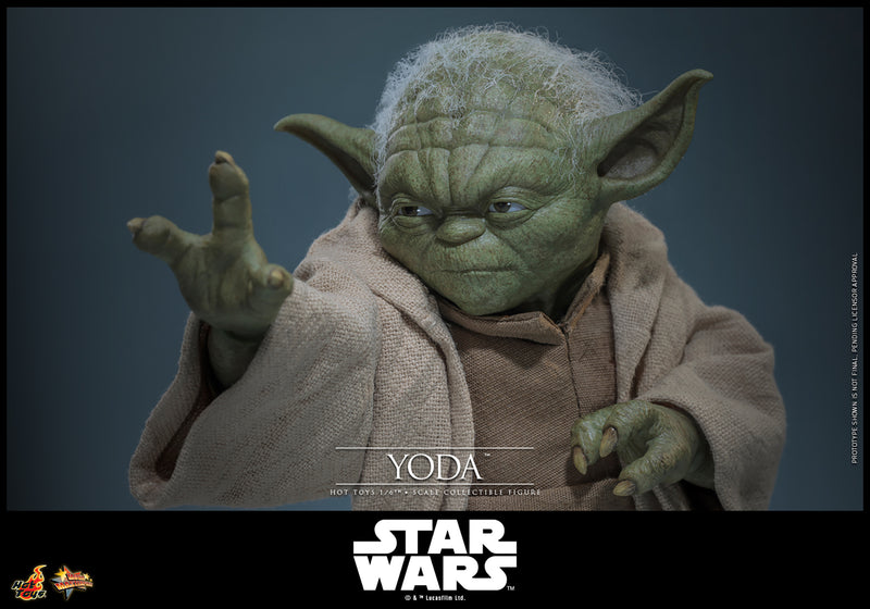 Load image into Gallery viewer, Hot Toys - Star Wars: Revenge of the Sith - Yoda (MMS878)
