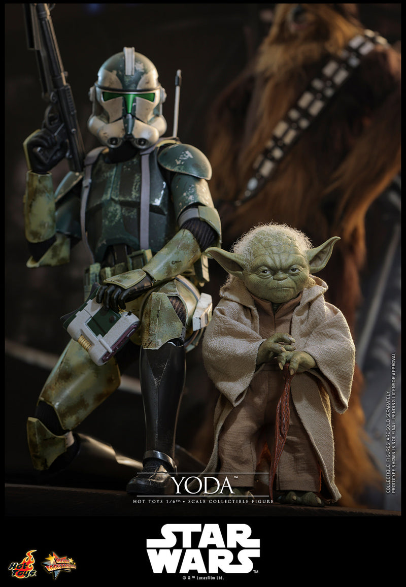Load image into Gallery viewer, Hot Toys - Star Wars: Revenge of the Sith - Yoda (MMS878)
