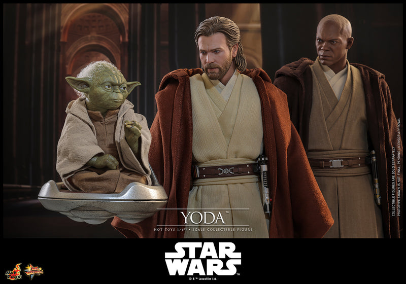 Load image into Gallery viewer, Hot Toys - Star Wars: Revenge of the Sith - Yoda (MMS878)
