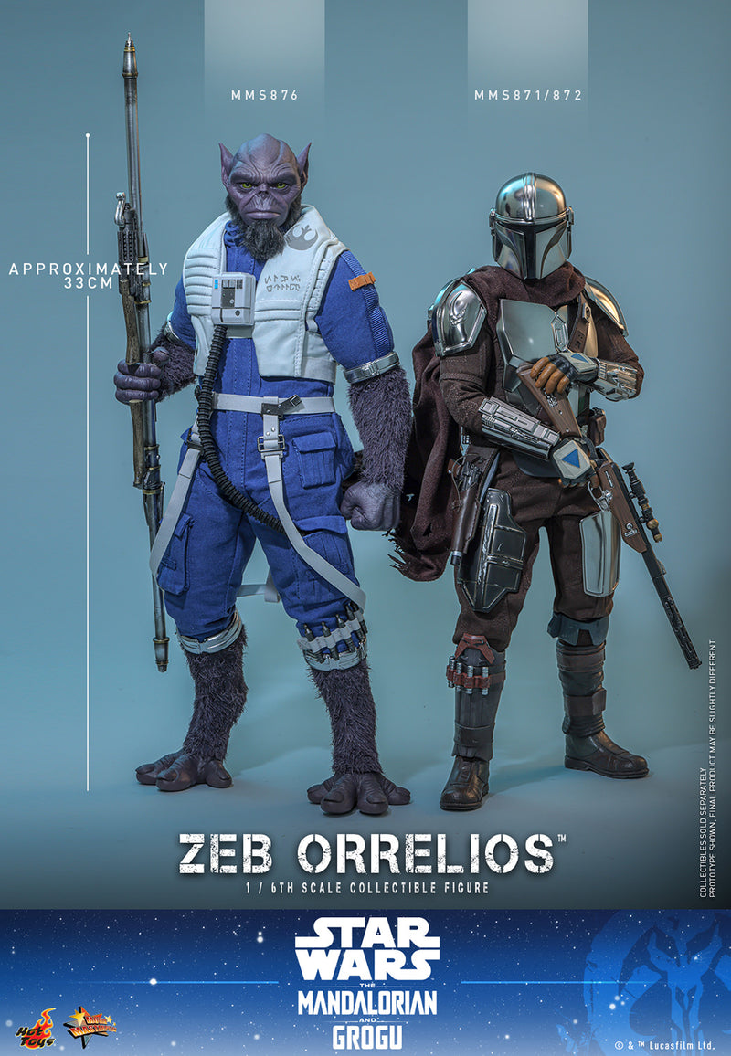 Load image into Gallery viewer, Hot Toys - Star Wars: The Mandalorian &amp; Grogu - Zeb Orrelios (MMS876)
