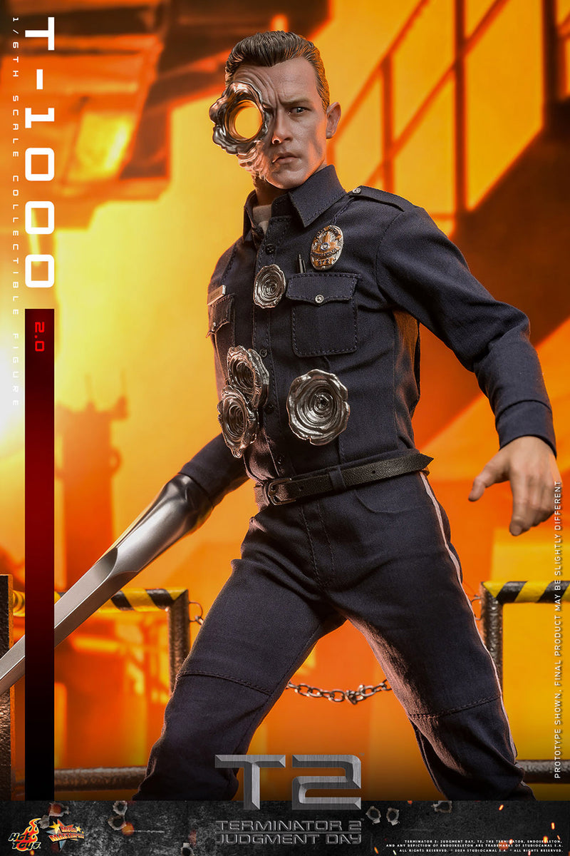 Load image into Gallery viewer, Hot Toys - Terminator 2 Judgement Day - T-1000 (Version 2.0)
