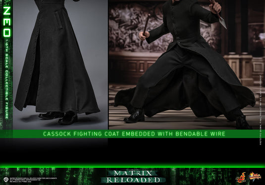 Hot Toys - Matrix Reloaded - Neo (MMS868)