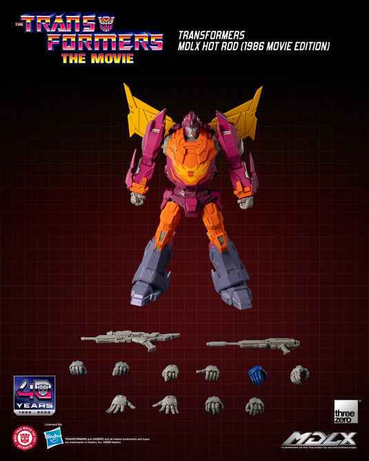 Threezero - Transformers - MDLX Hot Rod (1986 Movie Edition)