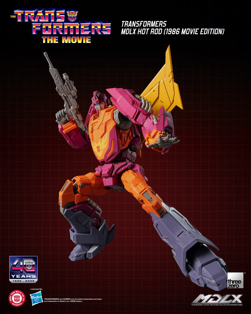 Load image into Gallery viewer, Threezero - Transformers - MDLX Hot Rod (1986 Movie Edition)

