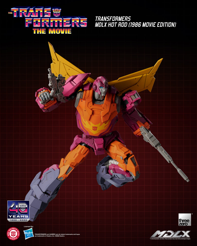 Load image into Gallery viewer, Threezero - Transformers - MDLX Hot Rod (1986 Movie Edition)
