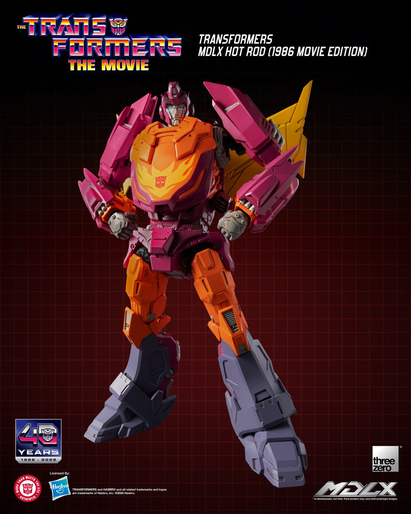 Load image into Gallery viewer, Threezero - Transformers - MDLX Hot Rod (1986 Movie Edition)
