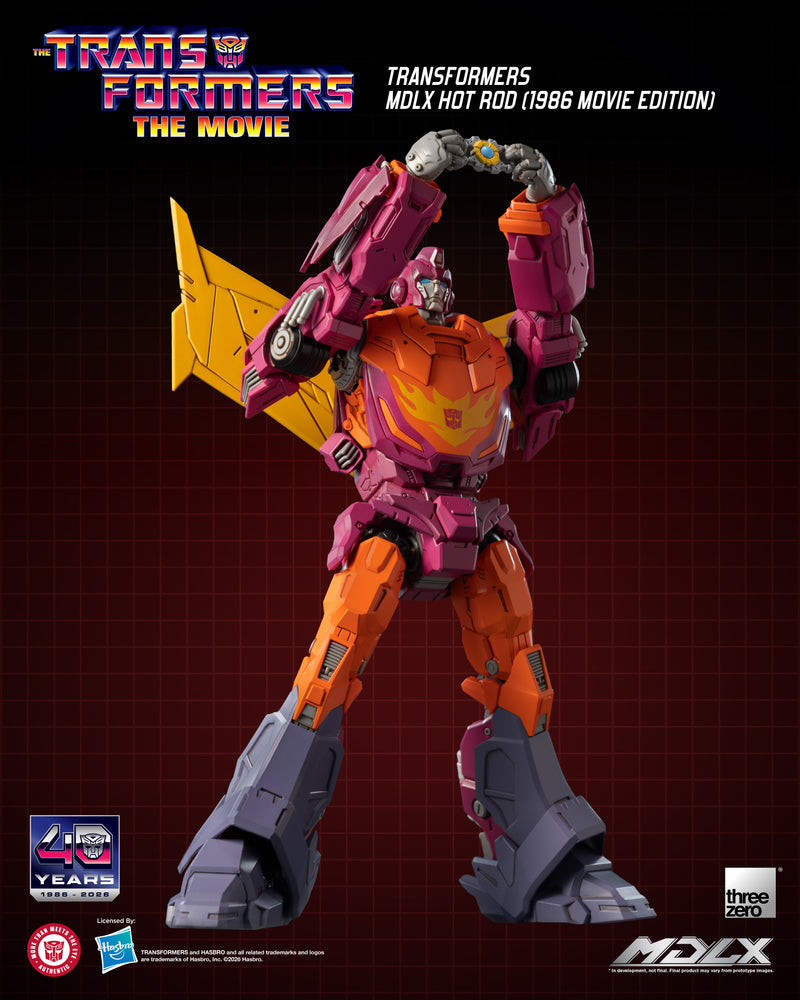 Load image into Gallery viewer, Threezero - Transformers - MDLX Hot Rod (1986 Movie Edition)
