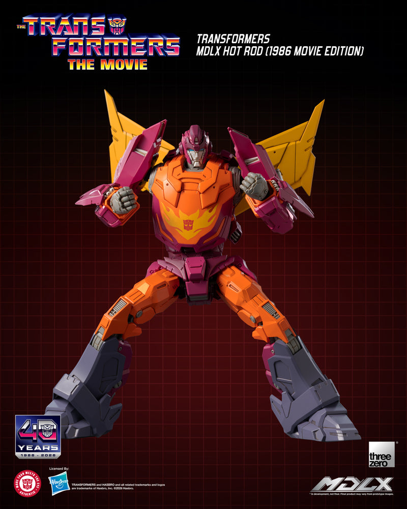 Load image into Gallery viewer, Threezero - Transformers - MDLX Hot Rod (1986 Movie Edition)
