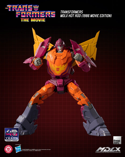 Threezero - Transformers - MDLX Hot Rod (1986 Movie Edition)