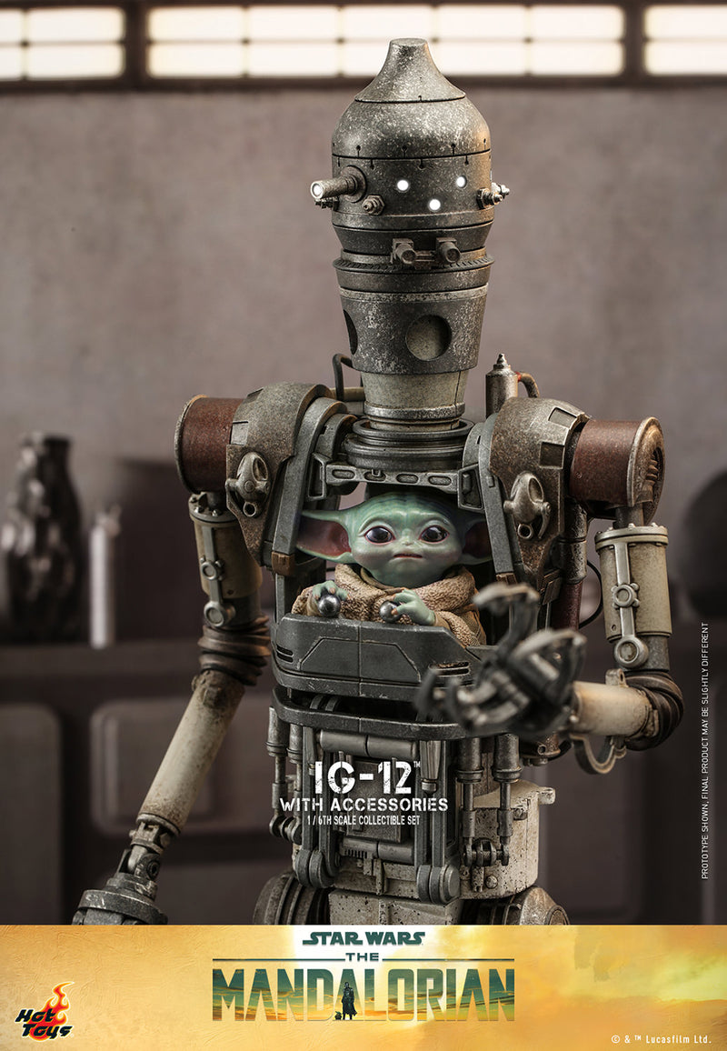 Load image into Gallery viewer, Hot Toys - Star Wars The Mandalorian - IG-12 With Accessories
