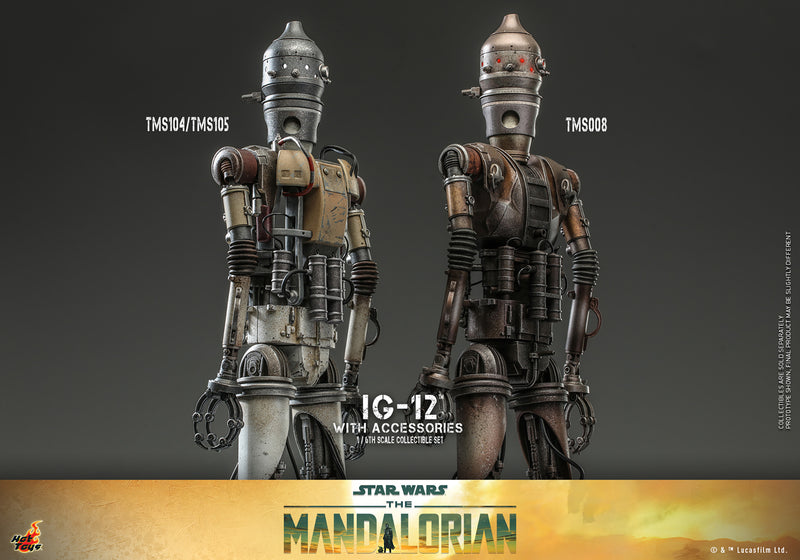 Load image into Gallery viewer, Hot Toys - Star Wars The Mandalorian - IG-12 With Accessories
