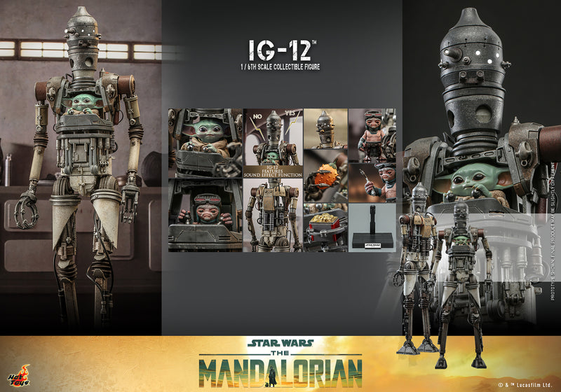 Load image into Gallery viewer, Hot Toys - Star Wars The Mandalorian - IG-12
