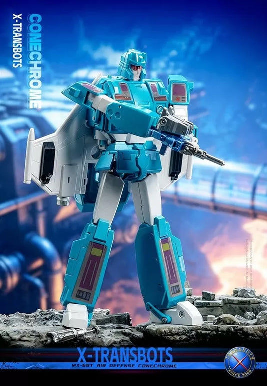 X-Transbots - MX-68T Conechrome and Firehole Youth Version