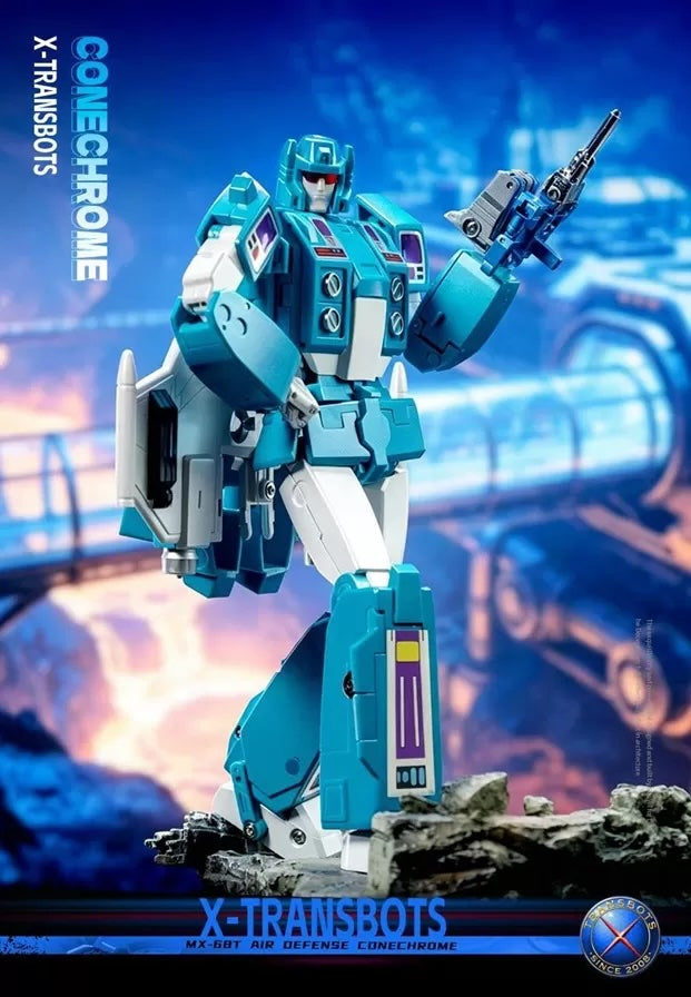 Load image into Gallery viewer, X-Transbots - MX-68T Conechrome and Firehole Youth Version
