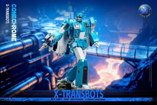X-Transbots - MX-68T Conechrome and Firehole Youth Version