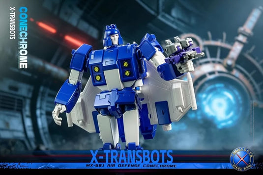 X-Transbots - MX-68J Conechrome and Firehole Japanese Version