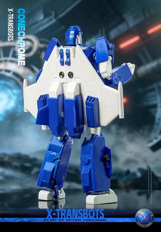 X-Transbots - MX-68J Conechrome and Firehole Japanese Version