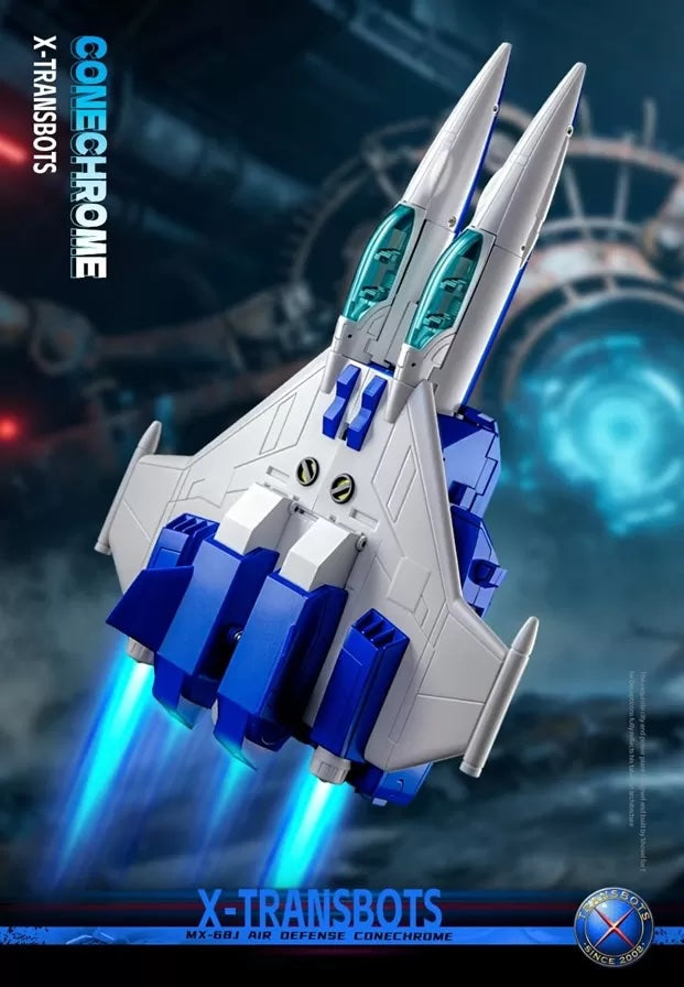 Load image into Gallery viewer, X-Transbots - MX-68J Conechrome and Firehole Japanese Version
