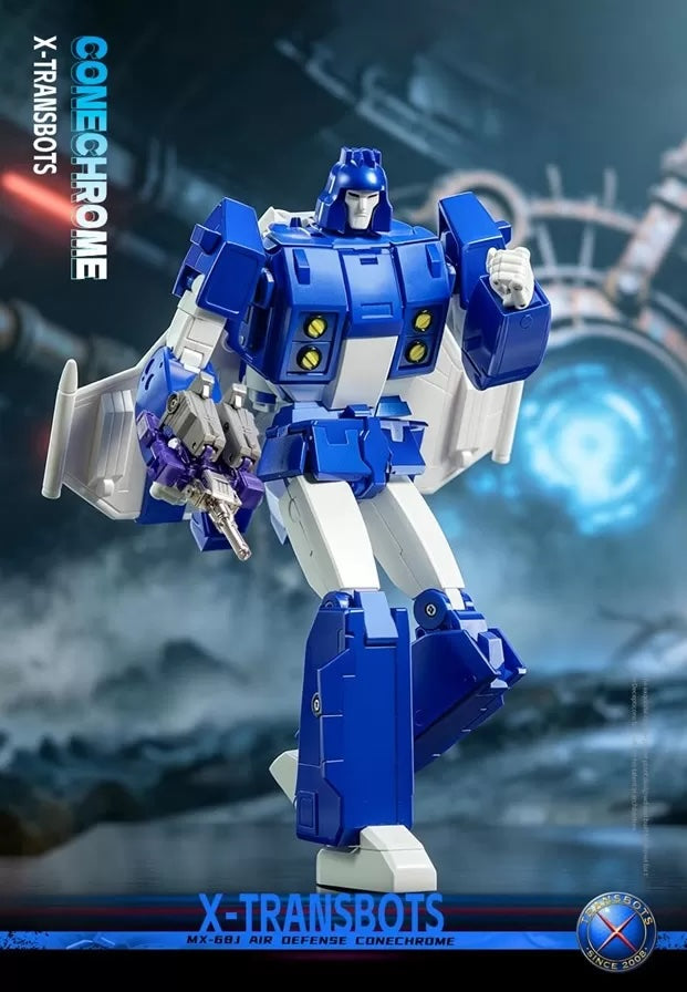 Load image into Gallery viewer, X-Transbots - MX-68J Conechrome and Firehole Japanese Version
