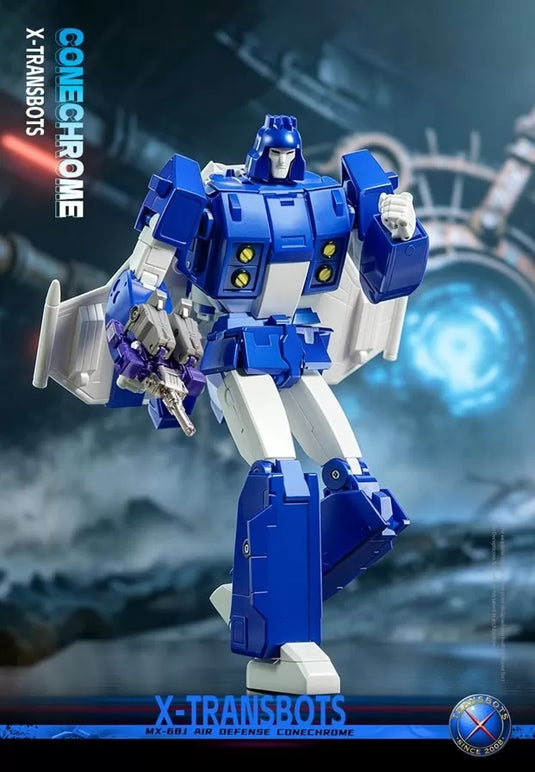 X-Transbots - MX-68J Conechrome and Firehole Japanese Version