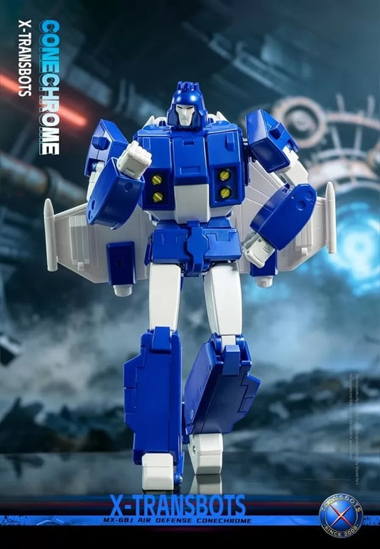 X-Transbots - MX-68J Conechrome and Firehole Japanese Version