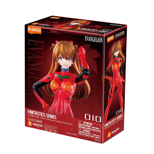 Blokees - Neon Genesis Evangelion Fantastics Series - Asuka Shikinami Langley (Plug Suit) Model Kit