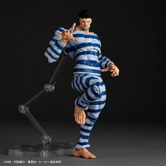 Kaiyodo - Amazing Yamaguchi - Revoltech One Punch Man NR107 - Puri-Puri Prisoner