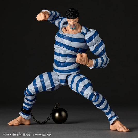 Kaiyodo - Amazing Yamaguchi - Revoltech One Punch Man NR107 - Puri-Puri Prisoner