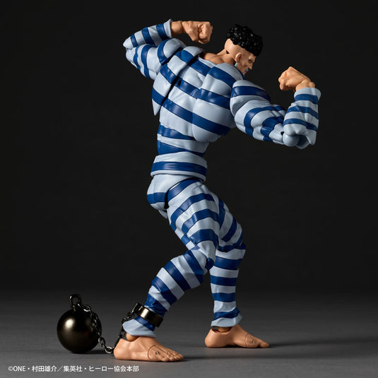 Kaiyodo - Amazing Yamaguchi - Revoltech One Punch Man NR107 - Puri-Puri Prisoner