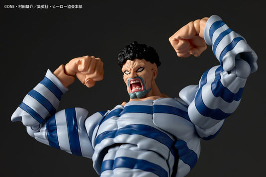 Kaiyodo - Amazing Yamaguchi - Revoltech One Punch Man NR107 - Puri-Puri Prisoner