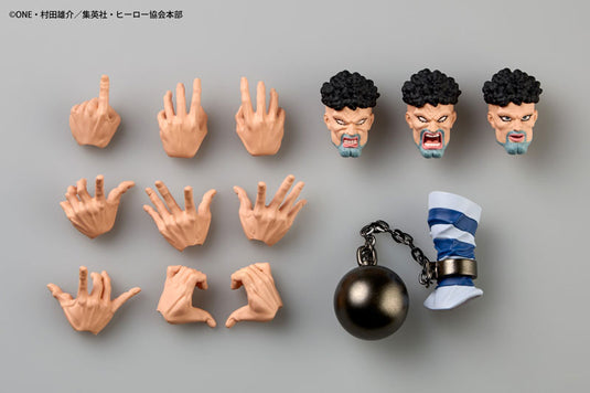 Kaiyodo - Amazing Yamaguchi - Revoltech One Punch Man NR107 - Puri-Puri Prisoner