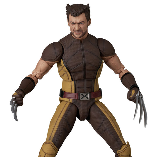 MAFEX Deadpool and Wolverine - No. 297 Wolverine (Brown Suit Version)