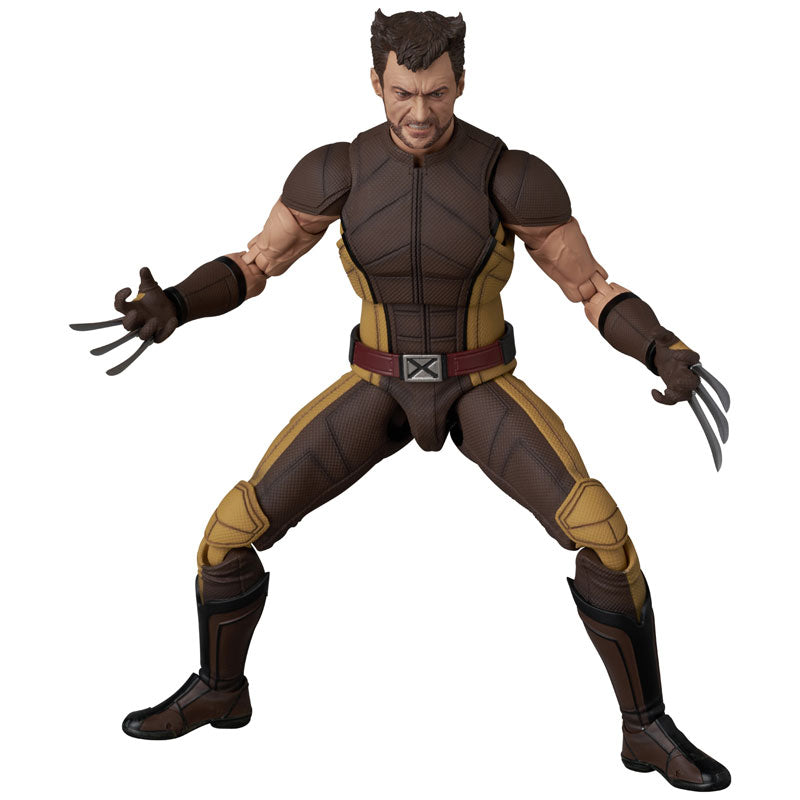 Load image into Gallery viewer, MAFEX Deadpool and Wolverine - No. 297 Wolverine (Brown Suit Version)
