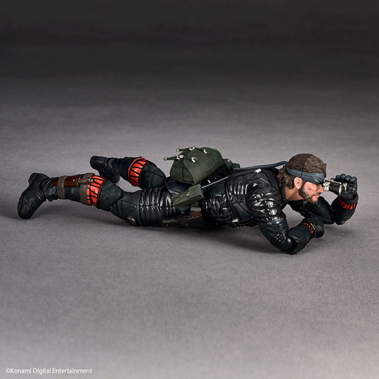 Kaiyodo - Amazing Yamaguchi - Revoltech Metal Gear Solid Delta NR119 - Naked Snake (Sneaking Suit Ver.)