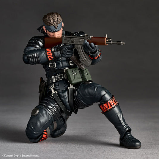 Kaiyodo - Amazing Yamaguchi - Revoltech Metal Gear Solid Delta NR119 - Naked Snake (Sneaking Suit Ver.)