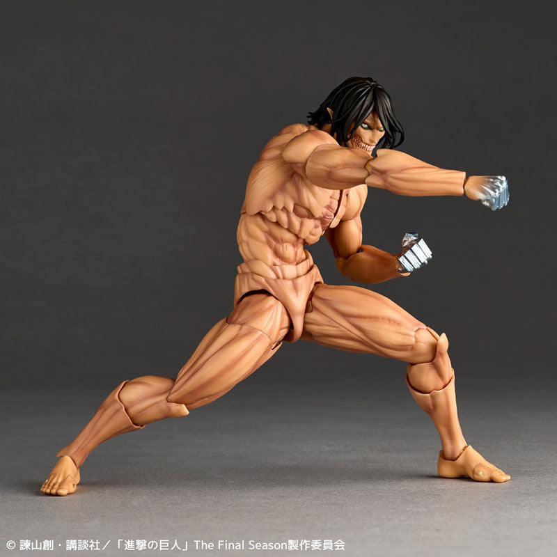 Load image into Gallery viewer, Kaiyodo - Amazing Yamaguchi - Revoltech Attack On Titan NR084 - Attack Titan (Eren Yeager) (Reissue)
